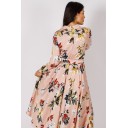 DESENLİ GÖMLEK ELBİSE BOHO LOVES ELİF MISIRLI